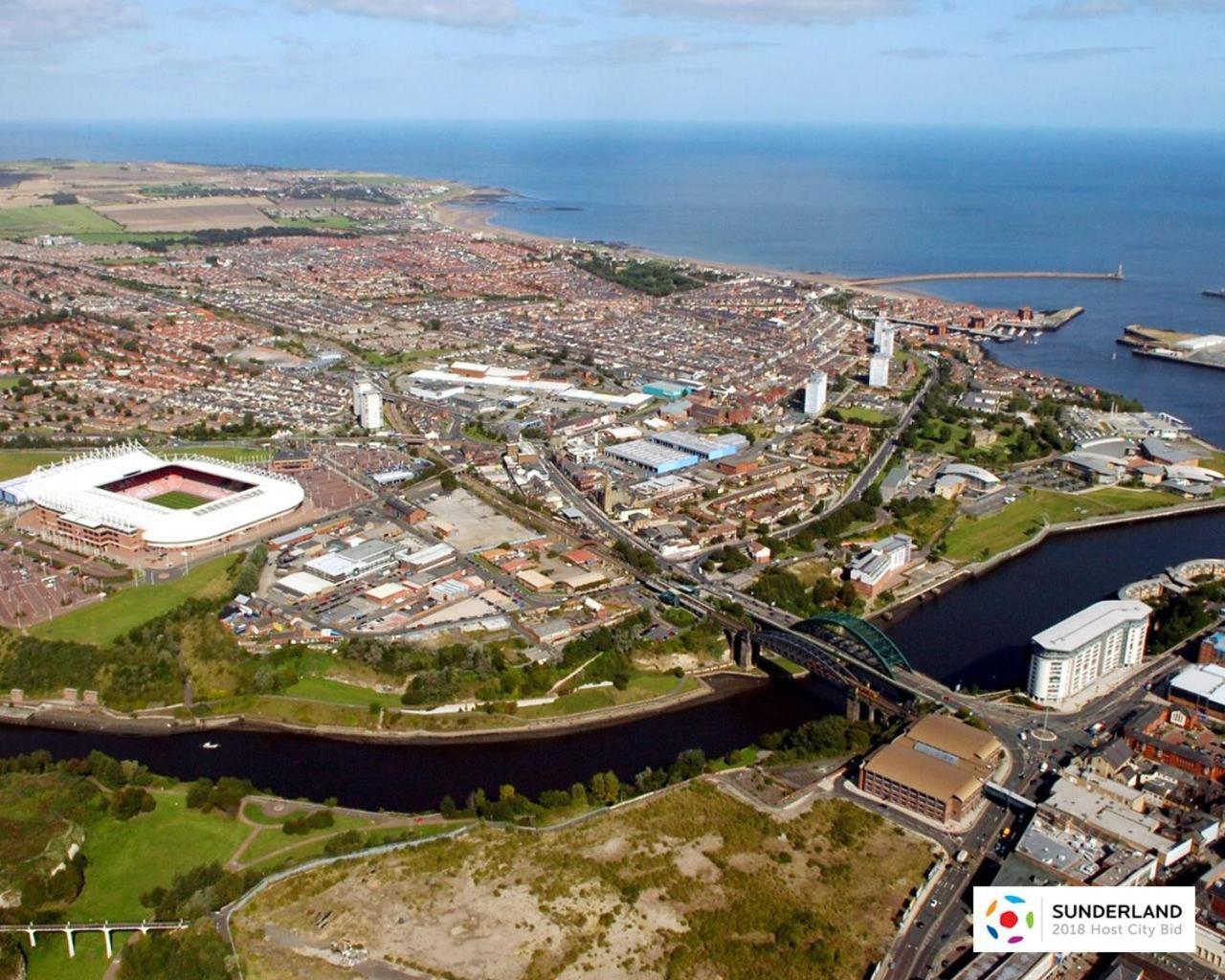 Rose Cottage - City Centre, Hospital Crownwork Studios, Nissan & Stadium Of Light صندرلاند المظهر الخارجي الصورة